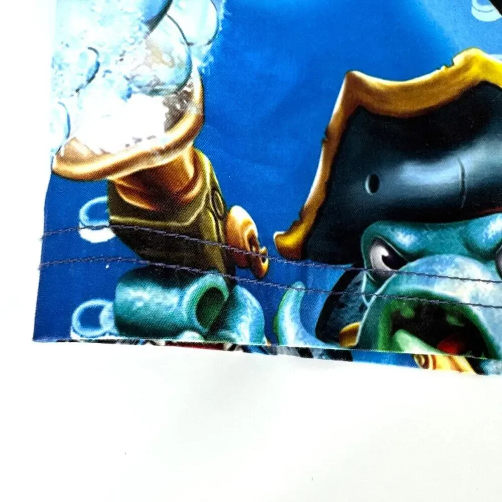 Skylanders Boys Swim‎ Board Shorts Blue Size XL